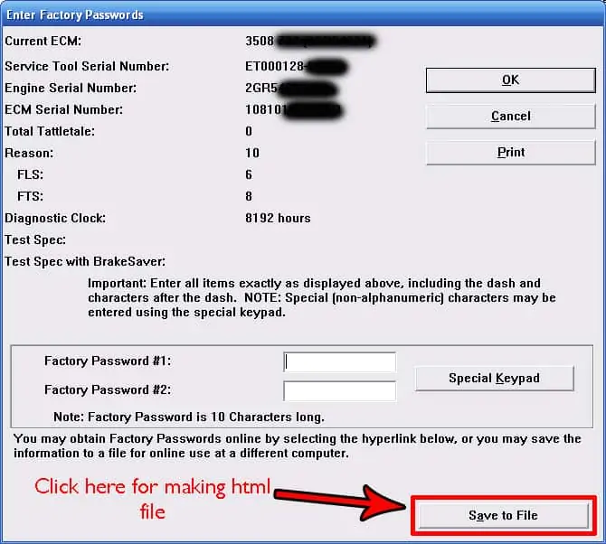 Caterpillar ET Factory Passwords Generator for ET 2009-2021 working 100%