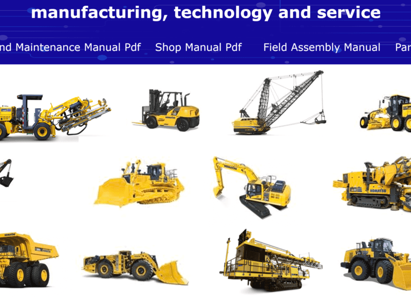 ARTICULATED DUMP TRUCKS KOMATSU HM350-1 Field Assembly Manual